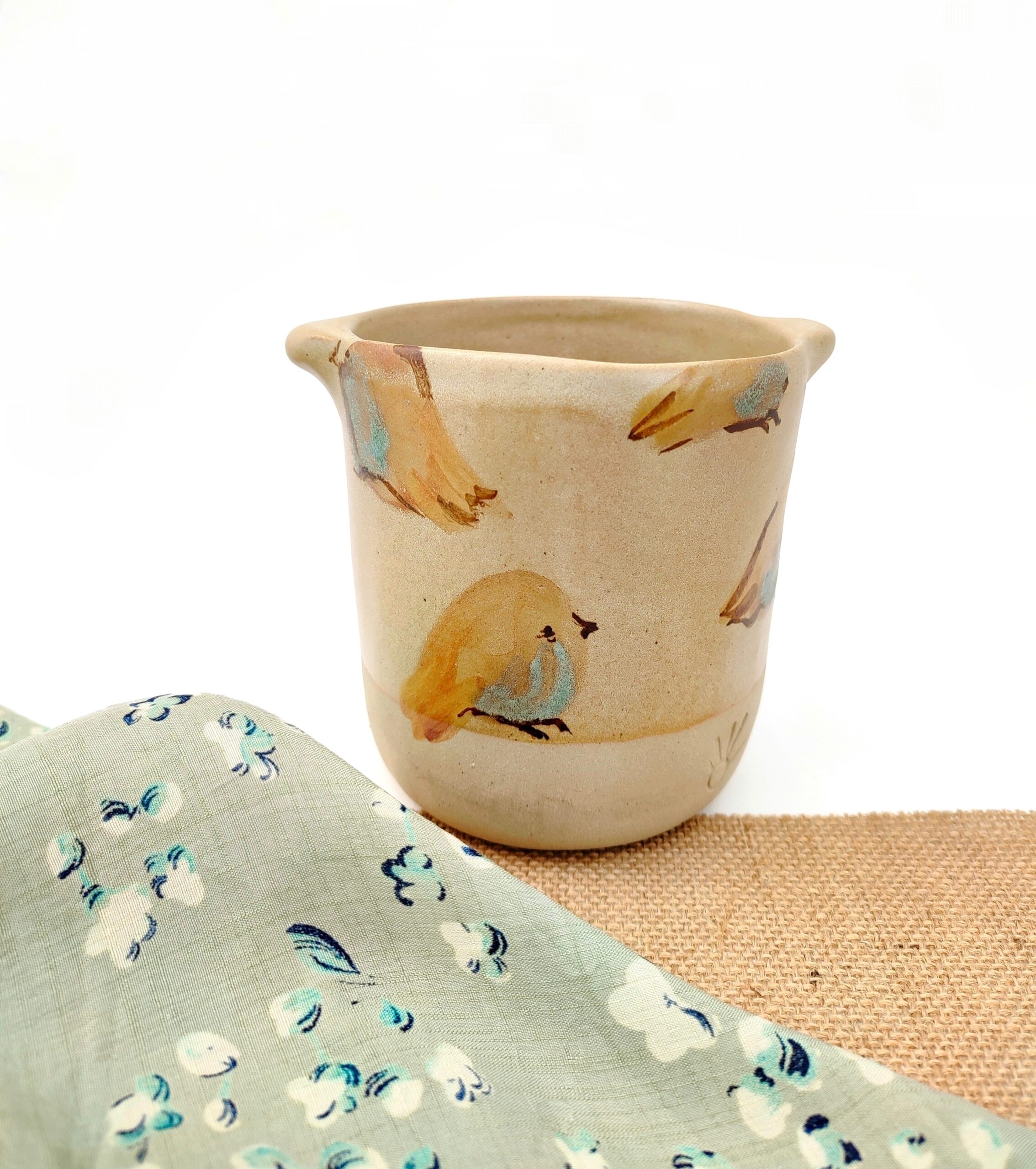 Mug oiseau en céramique