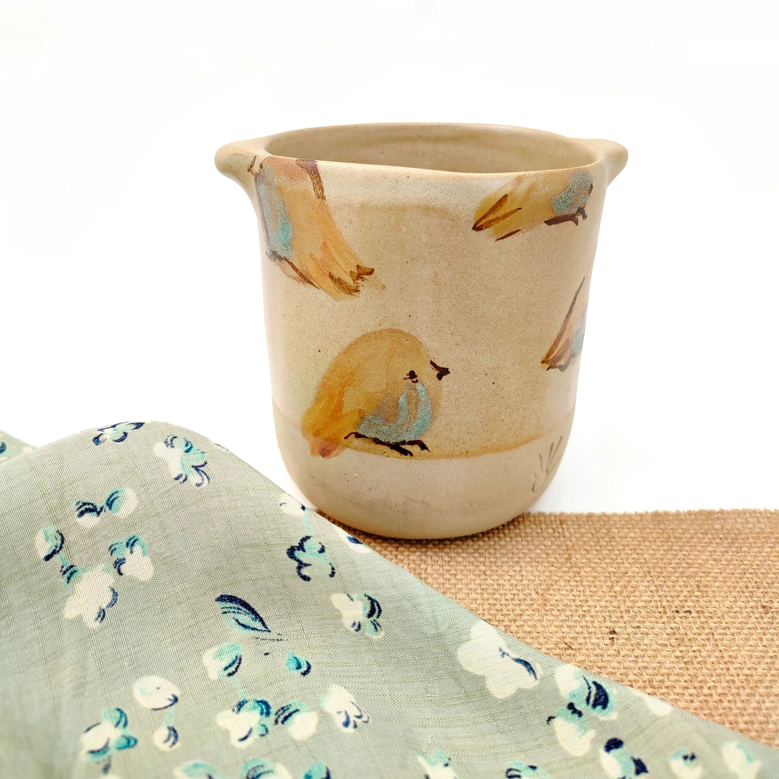 Mug oiseau en céramique Pot en céramique